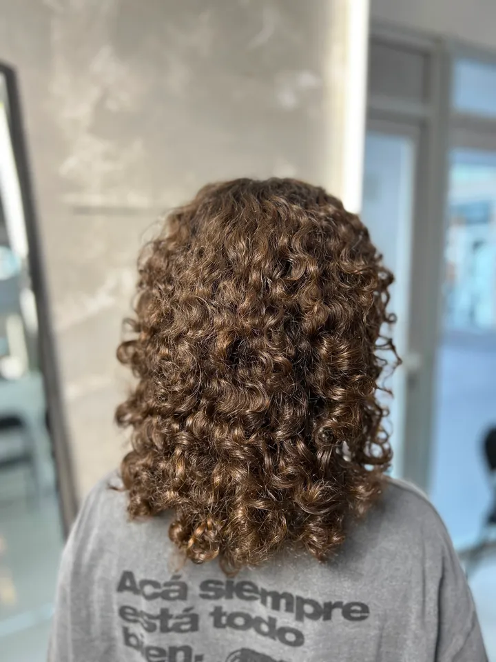 Rulos definidos con capas largas